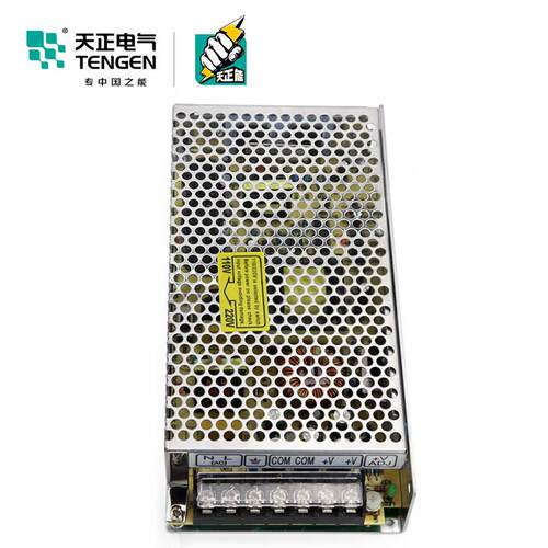 TENGEN/天正 S-100-24V 12V开关电源直流变压器LED监控显示屏100w