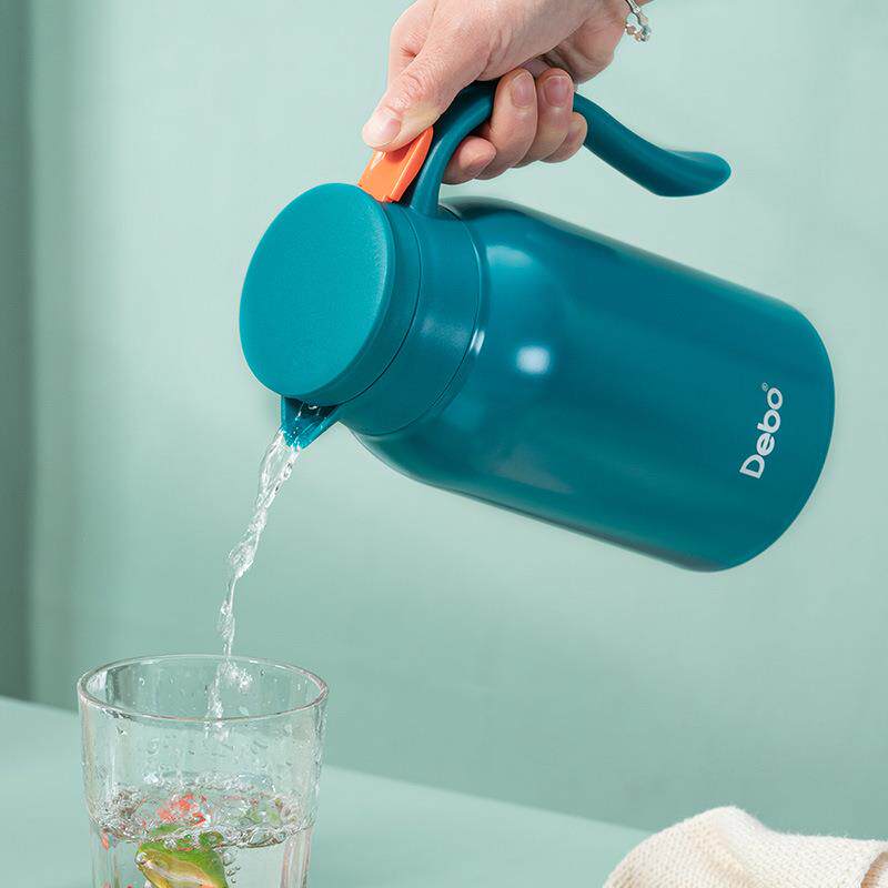 徳铂保温水壶家用小保温瓶保温壶学生宿舍大容量保温杯套装