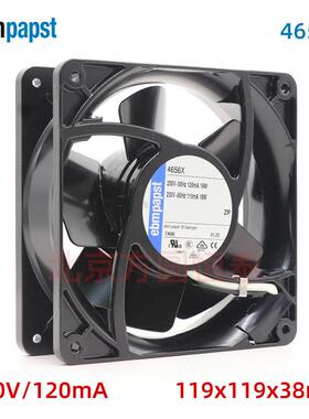 4656X ebmpapst 230VAC 交流风机 19W 0.12A 机箱机柜风扇