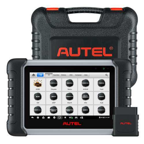Autel MaxiCOM MK808BT PRO汽车诊断工具测试和双向控制扫描仪