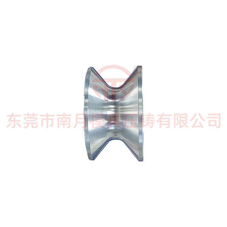 南月压铸铝合金90x50导轮(圆槽R10)电线电缆配件设备车床硬阳喷瓷