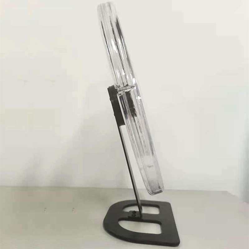 桌面台式裸眼3D全息风扇广告机32cm两叶带保护罩高清显示led屏