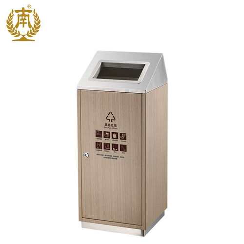 广州南方 GPX-225C/D/E 不锈钢 酒店式 座地垃圾桶