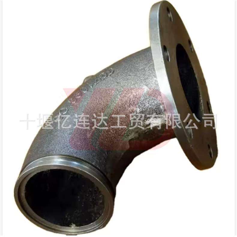 适用于康明斯发动机6BT发电机组排气弯管天龙天锦弯管接头3971093