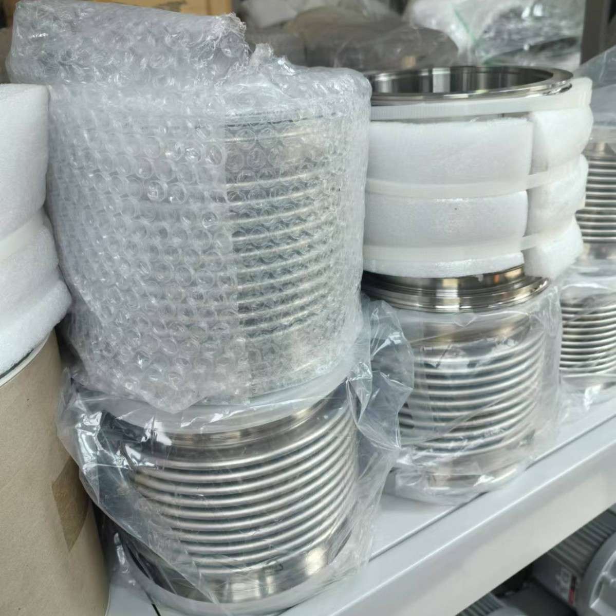 进口不锈钢波纹管ISO100/160厂家五金配件连接管真空泵连接管图片