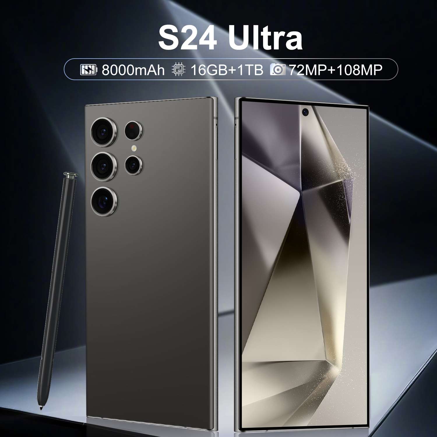 跨境手机S24Ultra+智能手机7.3寸大屏16+1T手机支持代发(劲爆款)