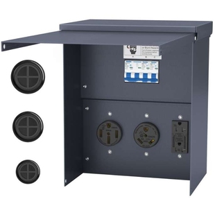 跨境电商热卖房车充电柜配电箱美式房车配电箱电机转换开关