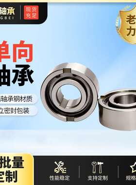 现货销售单向轴承ASNU17 ASNU20单向离合器轴承 带止动键槽轴承