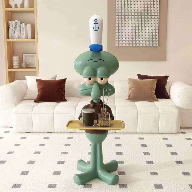 章鱼哥网红超大托盘落地摆件电视柜沙发搬家装饰工艺品客厅,鲜花速递/花卉仿真/绿植园艺,割草机/草坪机,淘宝优惠券,粉丝福利购,淘宝优惠卷