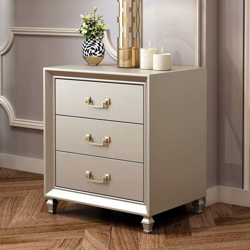 北欧床头柜轻奢卧室床边柜实木网红抽屉柜多功能迷你储物柜收纳柜,3C数码配件,USB灯,淘宝优惠券,粉丝福利购,淘宝优惠卷