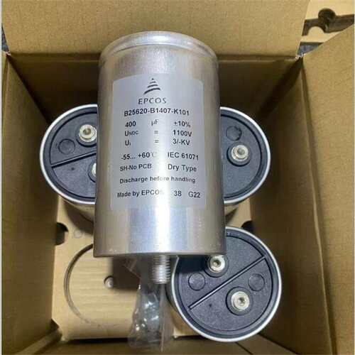 EPCOS 圆筒形通用直流滤波薄膜电容 B25620B1407K101 1100v 400UF