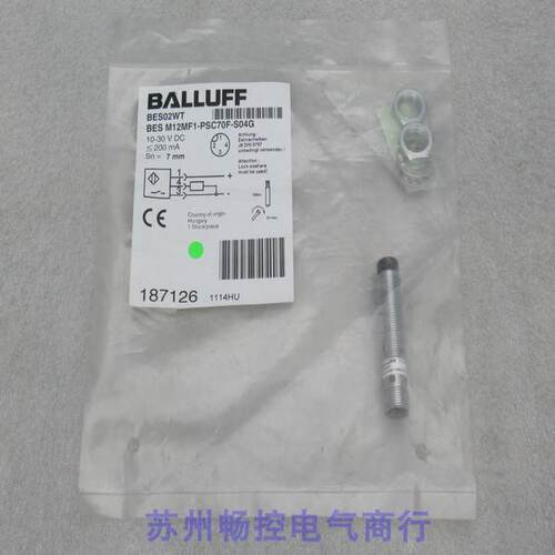询价全新巴鲁夫BALLUFF传感器 BES M12MF1-PSC70F-S04G 现货BES02
