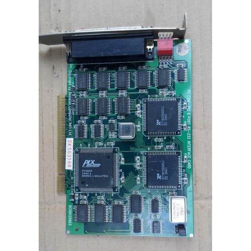 【铛裆机械】原装拆机PC COM PCI 8 PORT RS-232串口通讯卡 DCI99