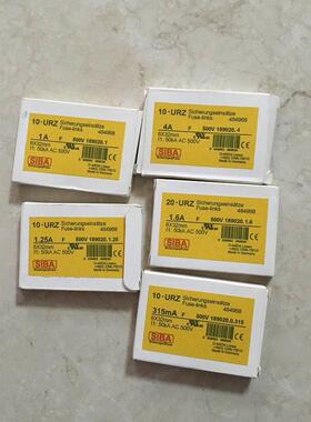 【铛裆机械】SIBA 189020 6*32 500V F1.6A F1A F315MA 全新原装