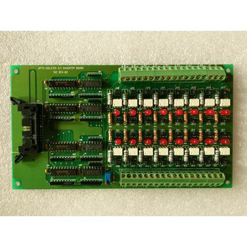 【铛裆机械】原装拆机OPTO-ISOLATED D/I DAUGHTER BOARD 782 REV