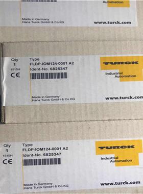 询价TURCK图尔克 FCS-G1/2A4-AP8X-H1141/L080 流量传感器/流量计