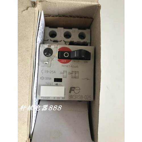 询价全新原装正品日本富士Fe 电动机保护断路器BM3RSB-025 19-25A