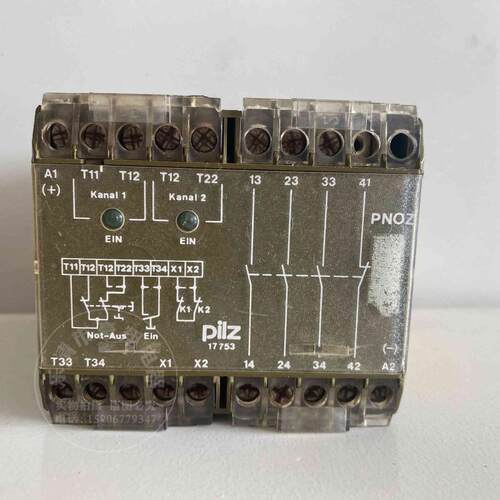 询价原装皮尔兹PILZ 安全继电器 PNOZ 3S 10 24VDC 订货号：47469