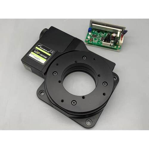 【铛裆机械】精密电动旋转台 中空转盘 西格玛 SGSP-120YAW 定位