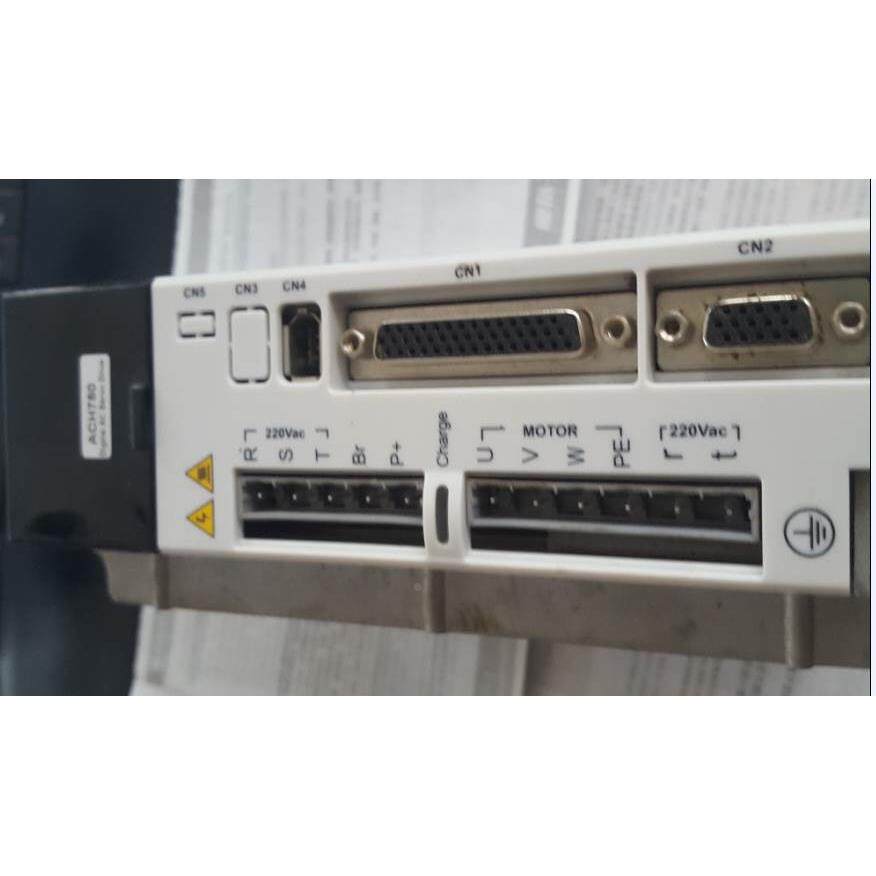 询价ACH750二手伺服 雷赛+米格电机130ST-M06025套装 配线 测试好