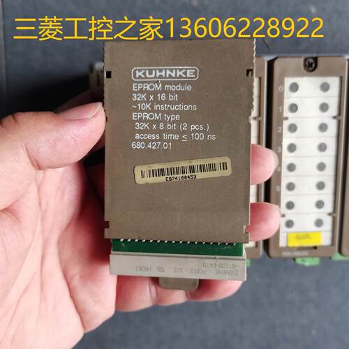 【铛裆机械】680.427.01 KUHNKE模块 EPROM存储卡 原装现货