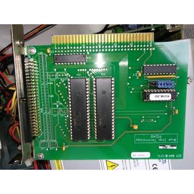 【铛裆机械】原装ISA工业设备卡 TESTED INITIALS BLUE CHIP TECH
