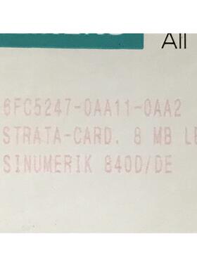 询价6FC5247-0AA11-0AA2 6FC 5247-0AA11-0AA2 原装拆机 包好 现