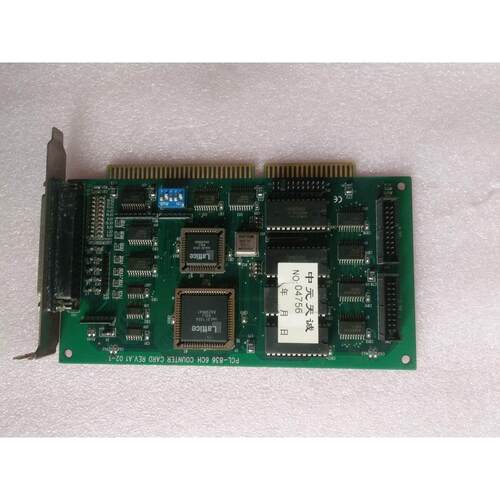 【铛裆机械】中元天诚PCL-836 6CH COUNTER CARD REV.A1 ISA 多功