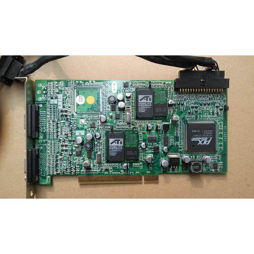 【铛裆机械】原装ATI芯片 CX2R7-1A 双芯片组4VGA接口 工业显卡 1