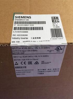 询价6SL3210-5BB21-5UV1全新原装6SL32105BB215UV1议价