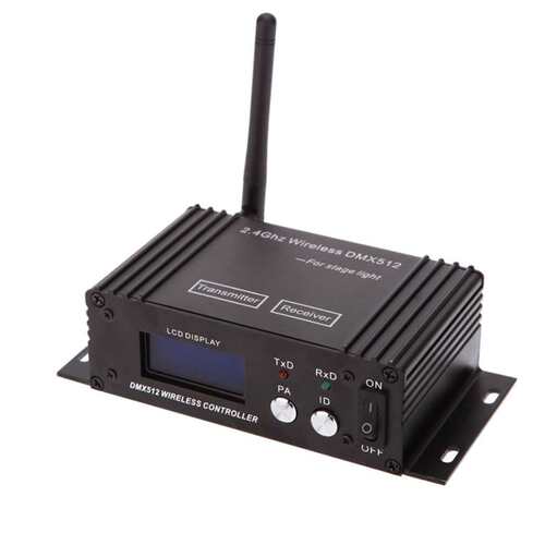 DMX512无线收发器 控台发射器 舞台灯接收器无线灯光控制器