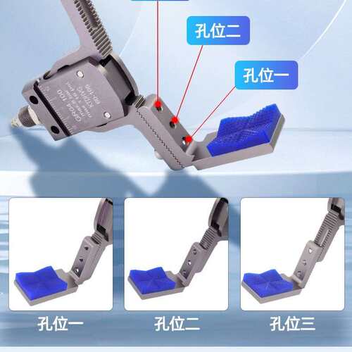 机械手夹具加宽迷你夹子带检测气动可调夹爪Mini-KT-EVG KT-EHVG