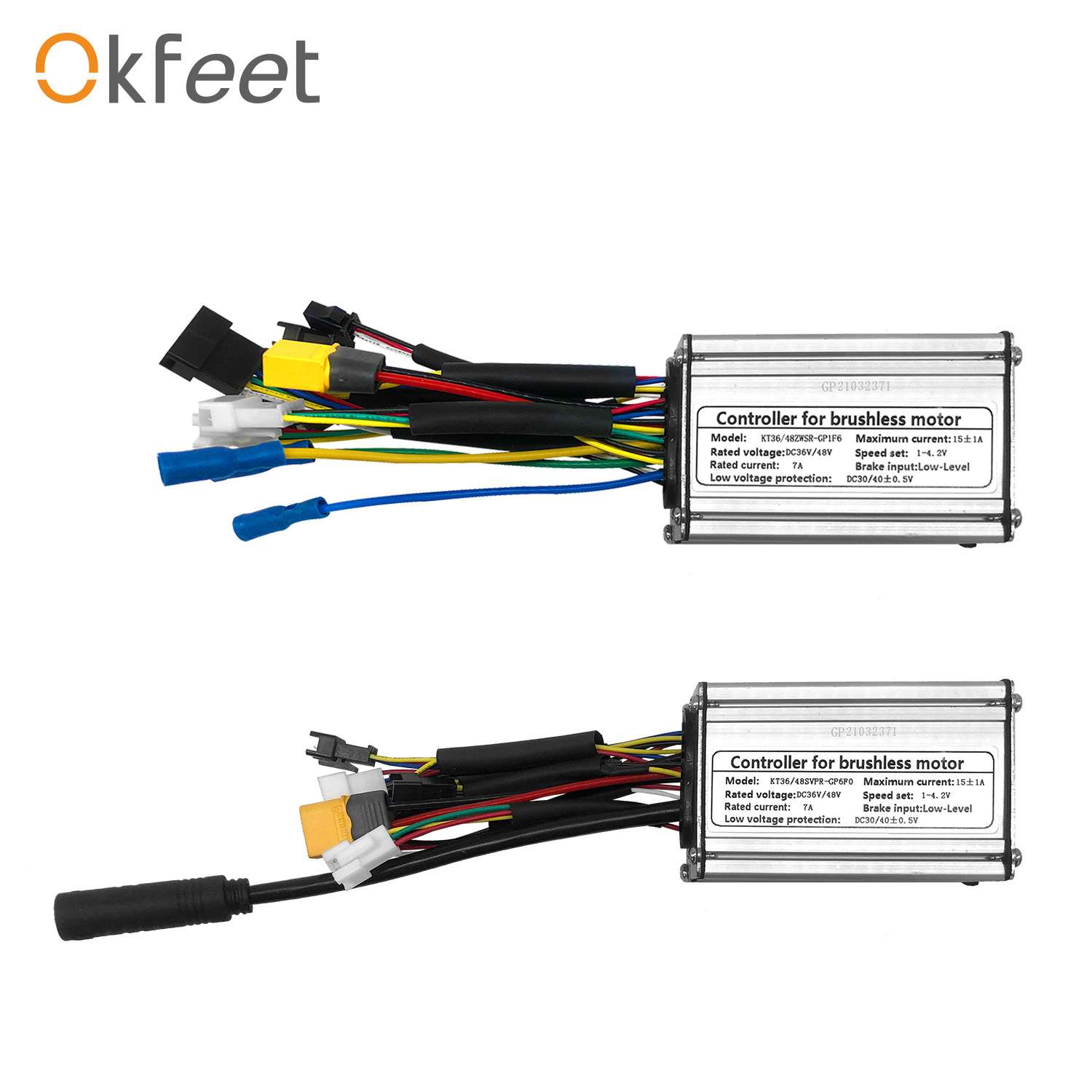 厂家直销 昆腾控制器6管 36V/48V 15A 250w 350w 方波正弦波