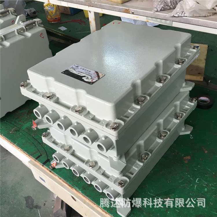 乐清 bjx工厂压铸铝防爆接线箱400*500配电控制柜明装端子箱