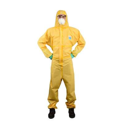 坤泽尔 K4000双层防护服耐酸碱化学品工业加厚防化服