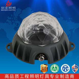 厂家 LED点光源3W5W单色全彩led户外点光源铝材广告射灯