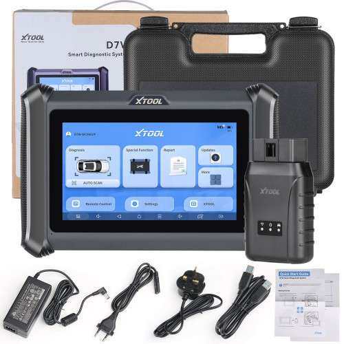 新款XTOOL D7W ALL System Car Diagnostic Tool CAN F D/DOI