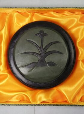 纯手工易水研优质石材 文房四宝  砚台