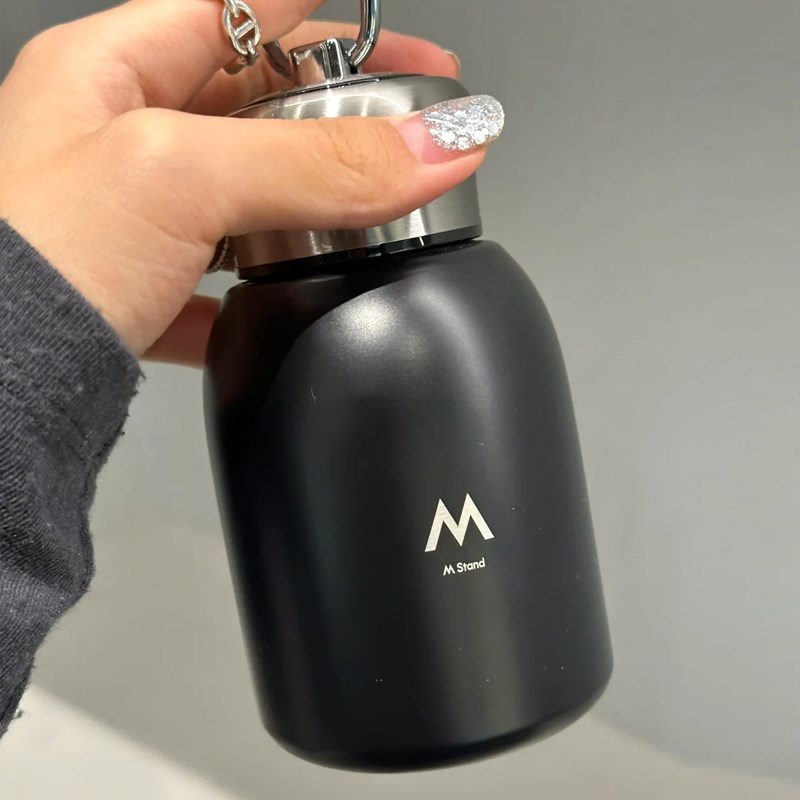 MStaned随行迷你咖啡杯保温杯不锈钢杯办公室小胖杯