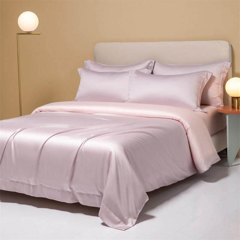 A类纯色高端100支兰精天丝单件被套夏季床品高端丝滑凉感被罩南通