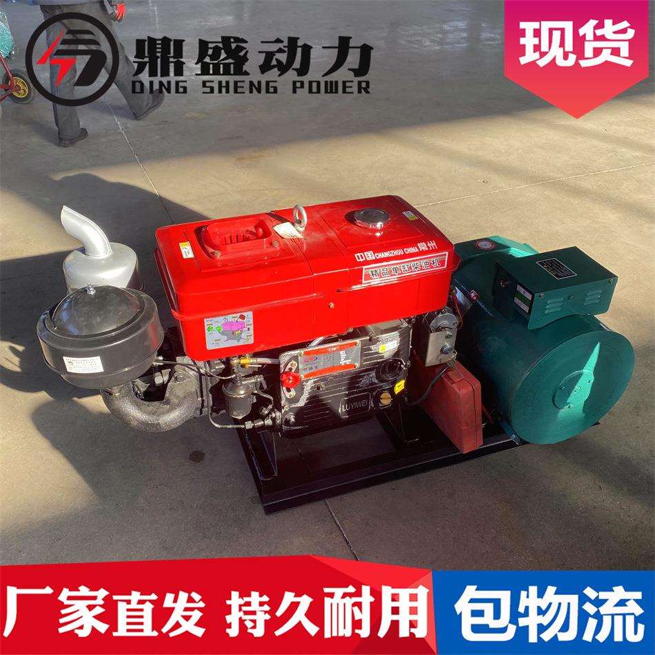 小型潍坊24kw发电机组24千瓦柴油发电机微型车用鼎盛单缸发电机组