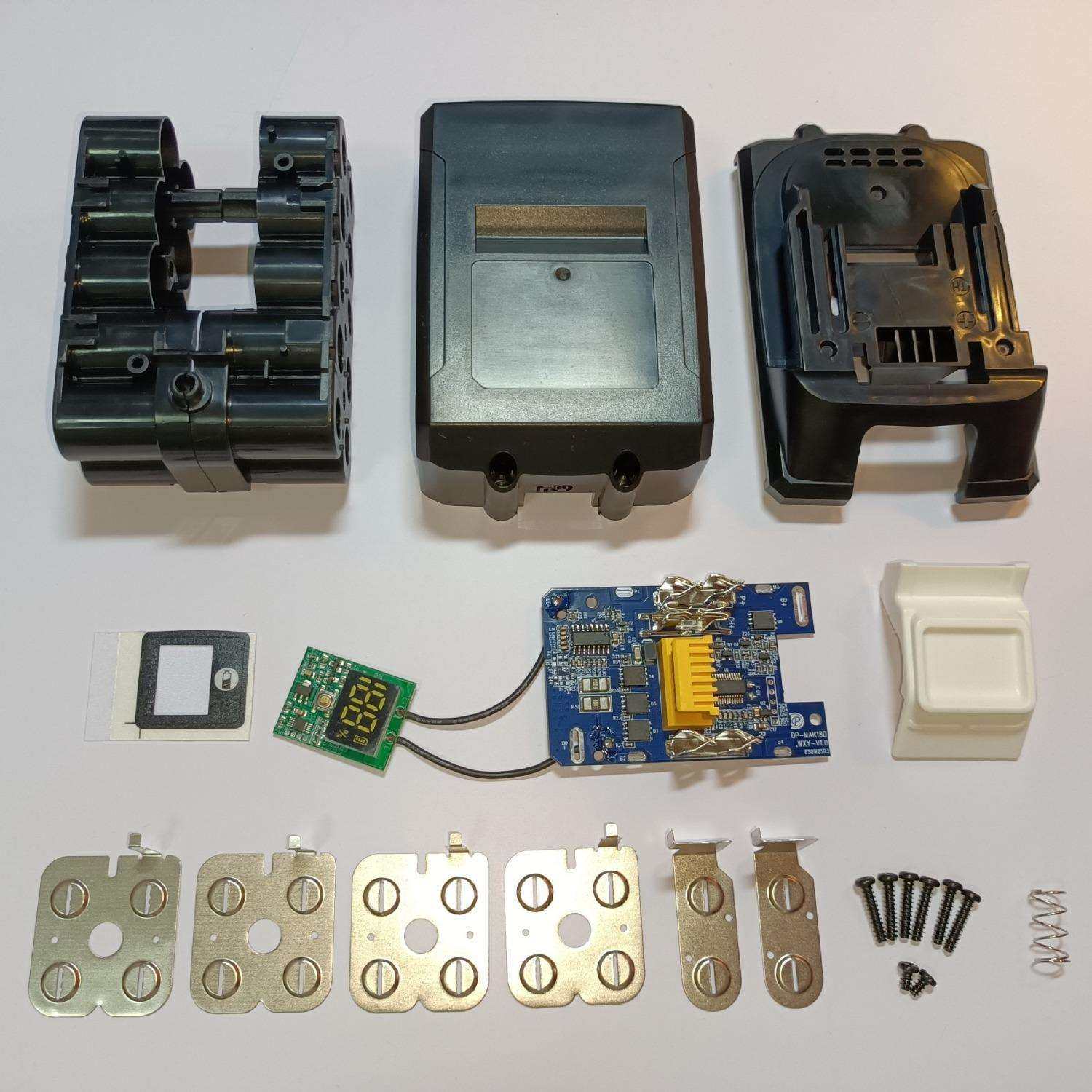 替代Mak 牧田18V工具电池套料 10芯 BL1860B 18650 大板款 数码款,3C数码配件,智能门锁充电电池,淘宝优惠券,粉丝福利购,淘宝优惠卷