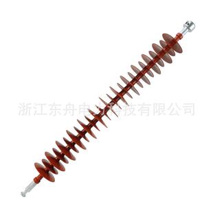 东舟电力高强度66kV复合悬式绝缘子FXBW-110-70厂家销售硅橡胶绝