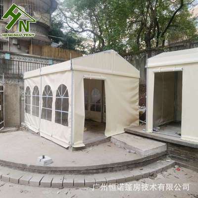 铝合金篷房 户外临时餐厅篷房 遮阳防风防雨装配式大棚可出口