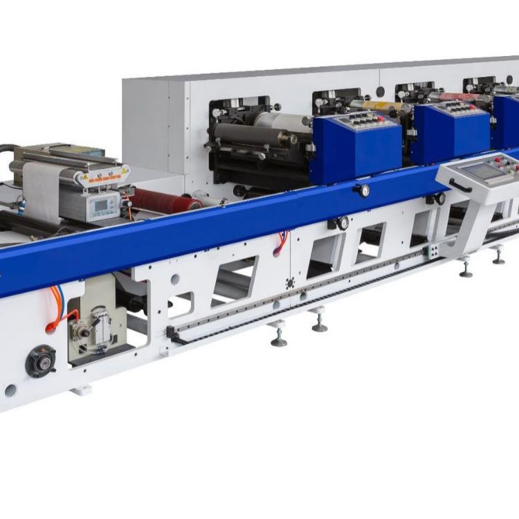 源头厂家供应花瓣式柔版印刷机高精度不干胶标签全伺服自动套色