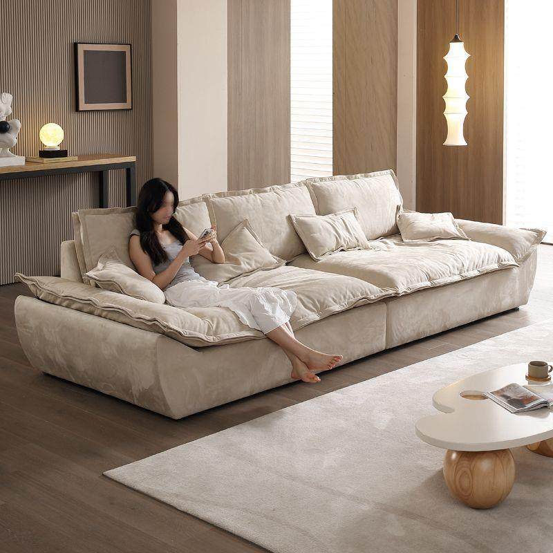 磨砂布艺沙发客厅大小户型意式极简宽坐深帆船直排沙发奶油风沙发,鲜花速递/花卉仿真/绿植园艺,割草机/草坪机,淘宝优惠券,粉丝福利购,淘宝优惠卷