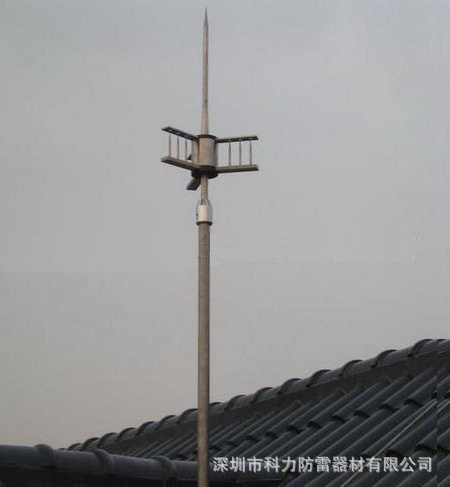 不锈钢避雷针接闪器接闪杆提前放电避雷针工业避雷针
