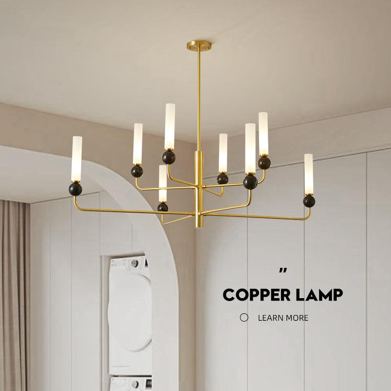 客厅吊灯设计师高端大气别墅挑高挑空法式豪华大厅主灯2023新款