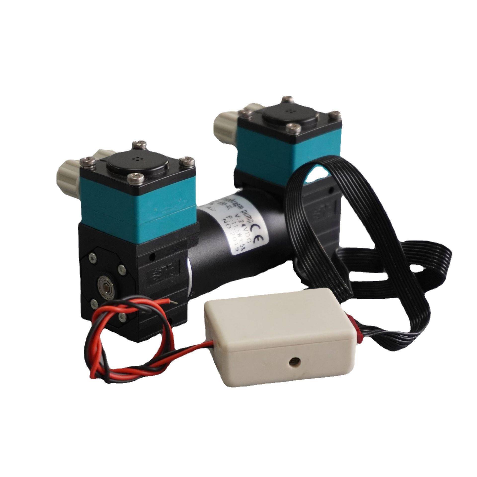 原厂双头数码印刷墨水泵微型隔膜高压真空泵双头数码印刷墨水泵