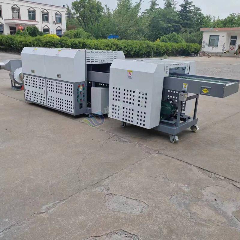 废草坪丝粉碎机海藻纤维切断机塑料造粒机设备粒度可调